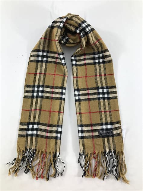 burberry wool and cashmere scarf